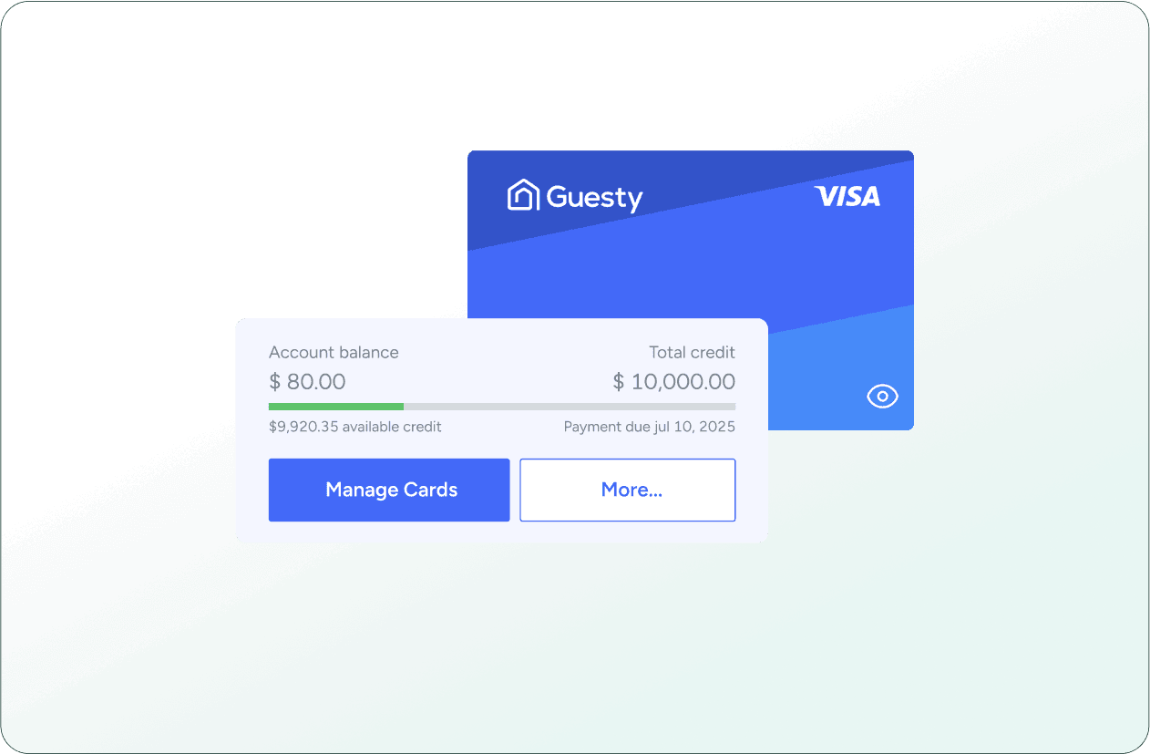 Guesty Card