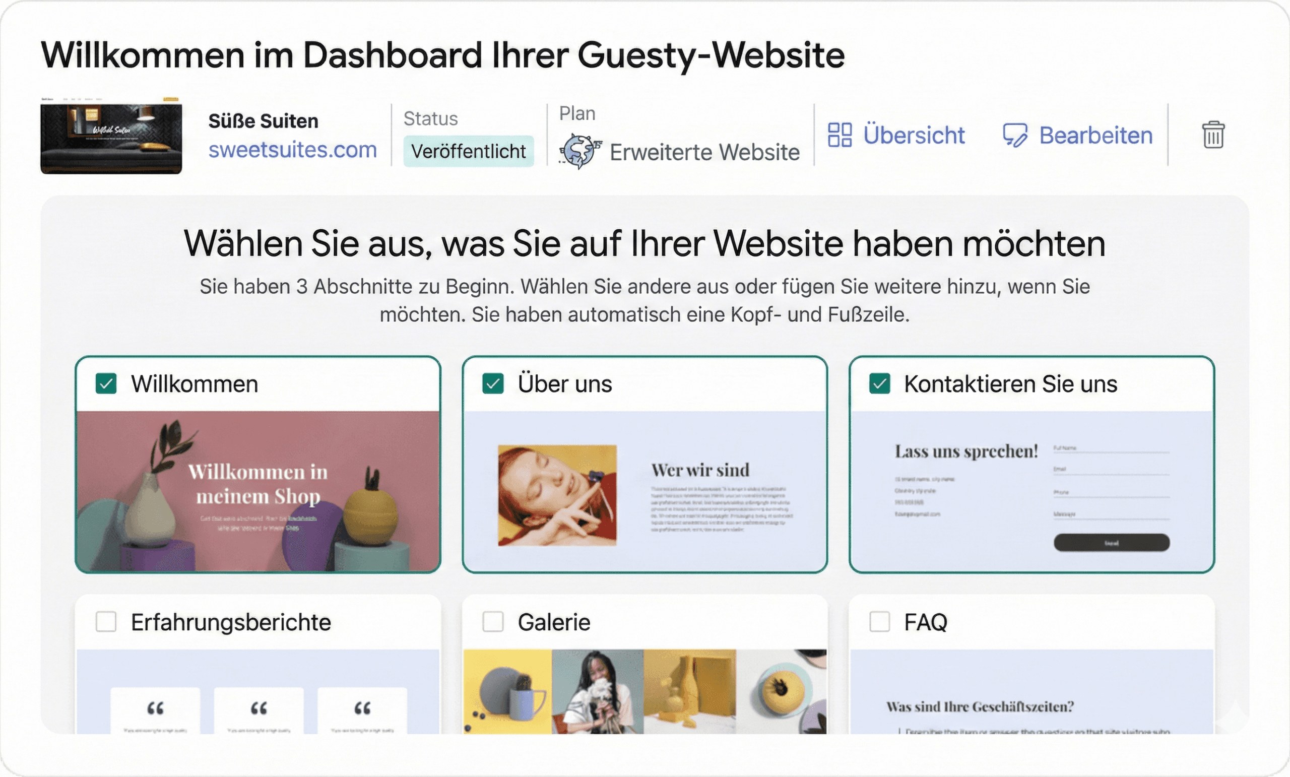 Direktbuchungen