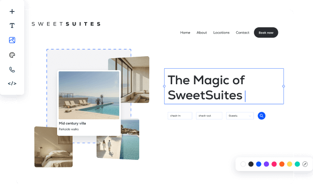 Servicios de creación de sitios web