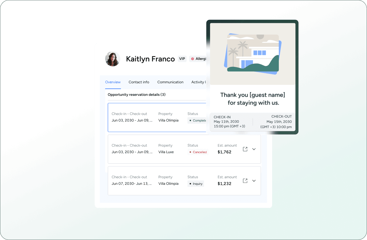 guest App and CRM